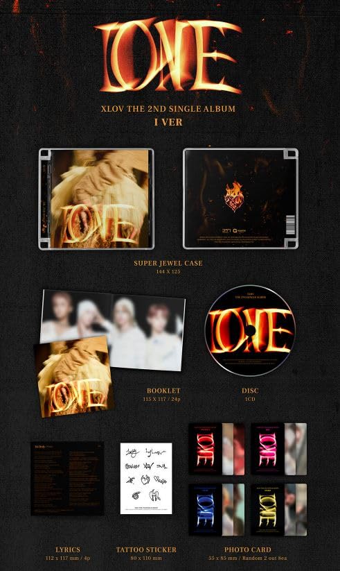 Amazon.com: XLOV I ONE [Standard/Jewel Case Ver.] 2nd Single Album